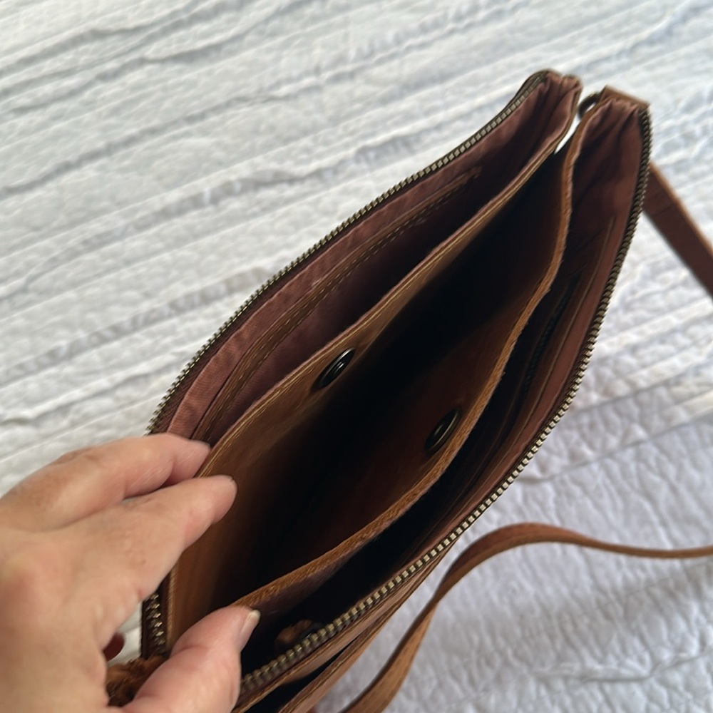 ABLE Leather Crossbody Purse - Picture 7 of 7